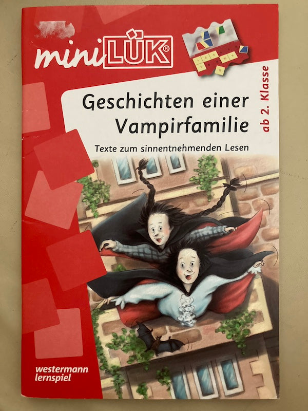 miniLÜK, Geschichten einer Vampirfamilie, ab Klasse 2