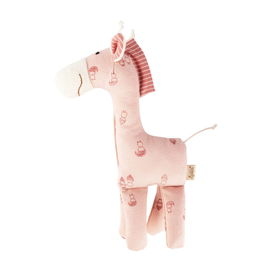 BABY GREIFLING GIRAFFE ROSA, Sigikid 39978