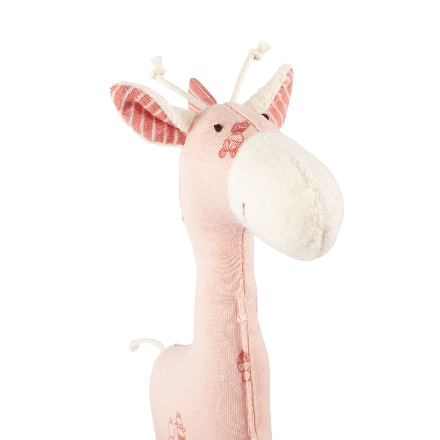 BABY GREIFLING GIRAFFE ROSA, Sigikid 39978