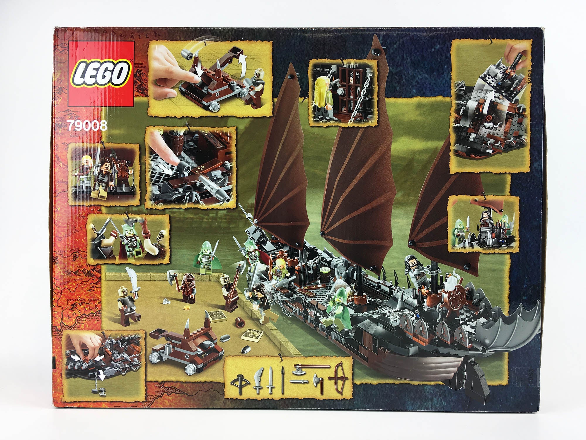 Outlet Lego Herr der Ringe 79008 Piratenschiff *wie neu*